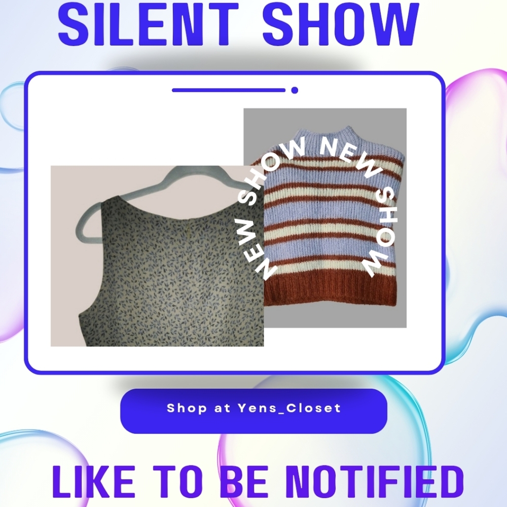CLEARANCE SILENT SHOW! SALES, SALES & MORE SALES! LIKE & SHARE ✨️